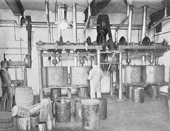black ink mixing