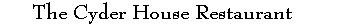 restaurant header
